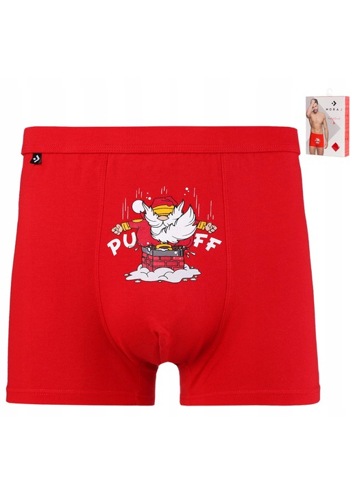 Boxeri de Crăciun Moraj pentru bărbați, Multicolor