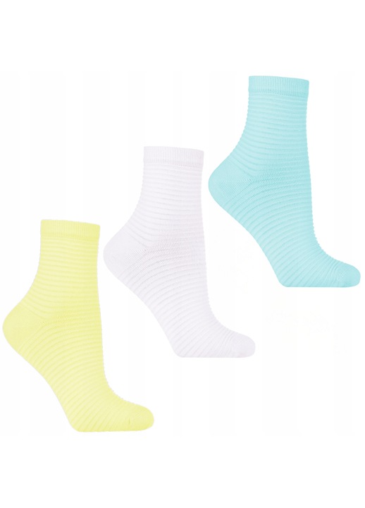 Női zokni, Moraj, 3 pár, színes, 35-38