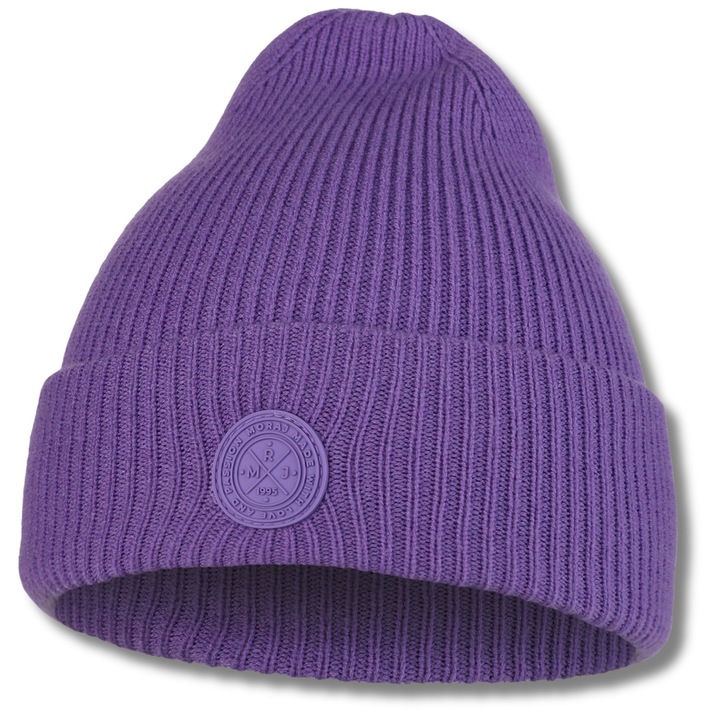 Дамска шапка бийни, Moraj, праскова, 22x24см, многоцветна