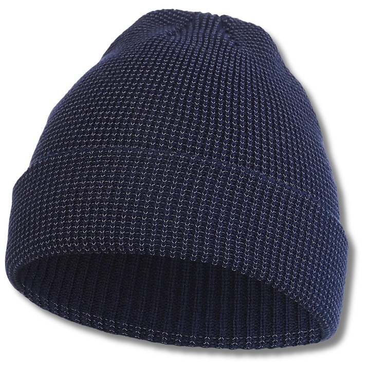 Дамска шапка Moraj, класическа, топла, със светлоотразителна нишка, 21x21см