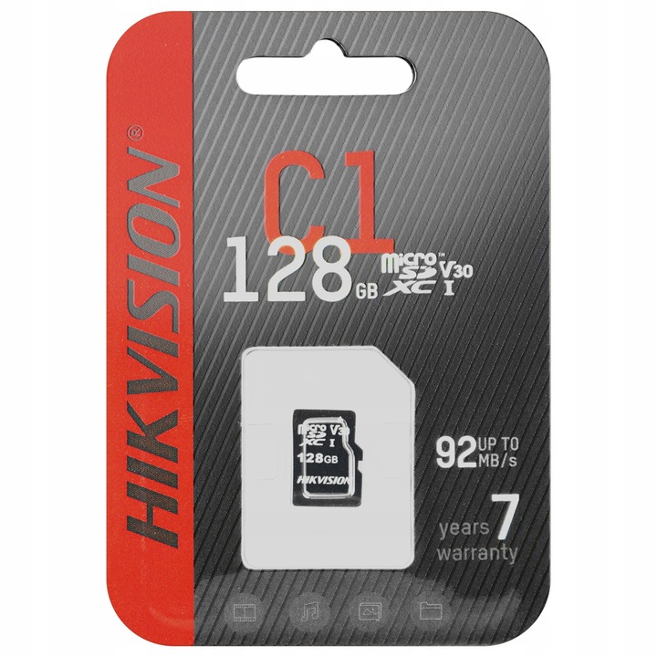 Card de memorie EVKVO 64GB SDXC Micro, viteza de citire 100 Mb/s, rezistenta la apa, temperatura -10°C pana la 80°C