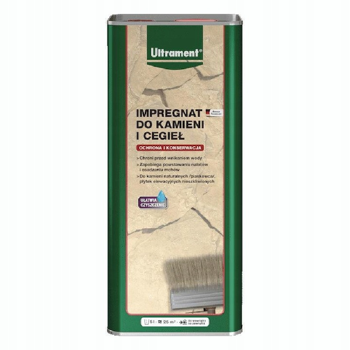 Solutie pentru Impregnare pentru Suprafete, Ultrament, 5l, Hidrofobica, Rezistenta la Alge si Mucegai