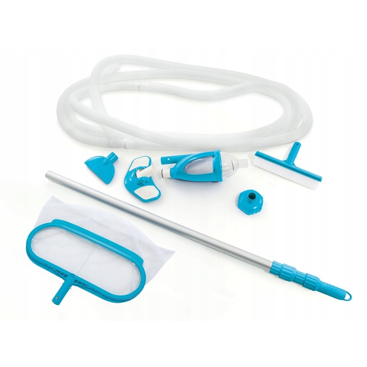 Делукс комплект за почистване на басейн, освежител, 279см, 30x13x113см, Intex