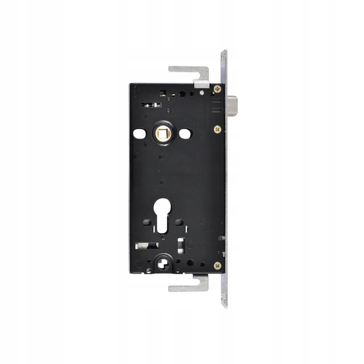 Zavor incastrat CAM, model ZWS-0512-0, pentru usi chinezesti, rezistent la coroziune, dimensiuni 28.5x24x90.5mm, culoare crom