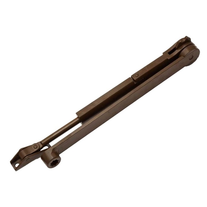 Brat cu blocare Assa Abloy L141 maro pentru inchizator de usa DC120 si DC140