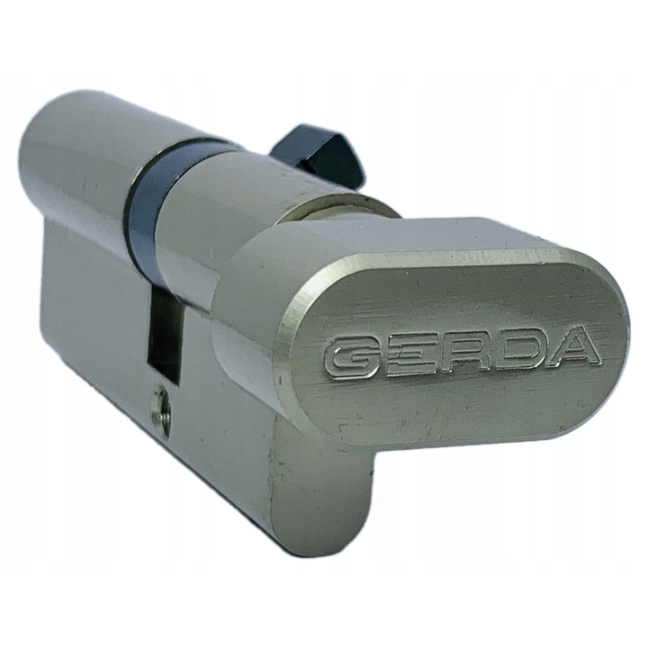 Gerda H Plus ajtóhenger, 30g/35mm, 5 kulcs, nikkel színű, korrózióálló, 6 csap