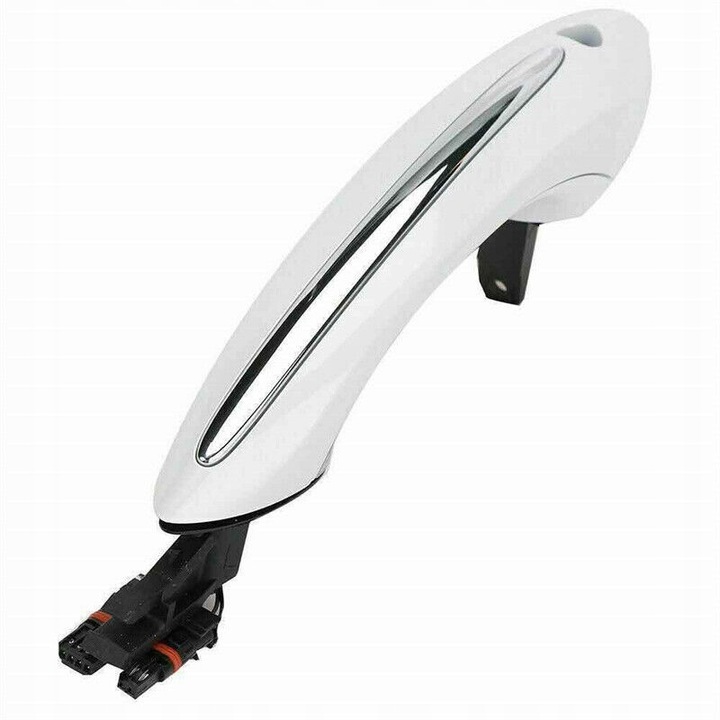 Ajtókilincs Keyless Go P, bal, fehér, BMW F01 F06 F10 F11 modellekhez, 4x4/SUV