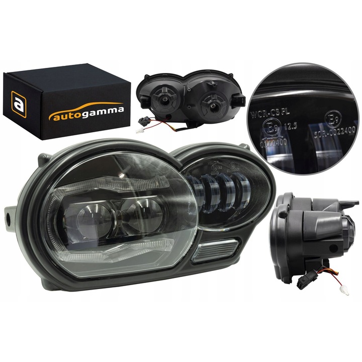 Reflektor LED BMW R1200GS, 6000 Lm, 12V, alb, IP67