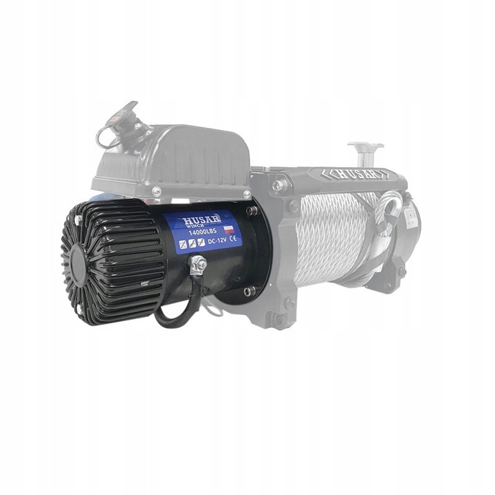 Motor winch Husar Winch BST S 14000 lbs 12 V, premium, rezistent, 5905544782113