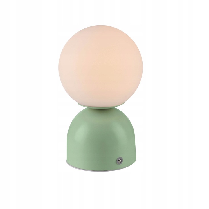 Lampa de birou LED Rudi, culoare galbena, dimensiuni 21x12cm, reglabile 2700-5500K, alimentare USB