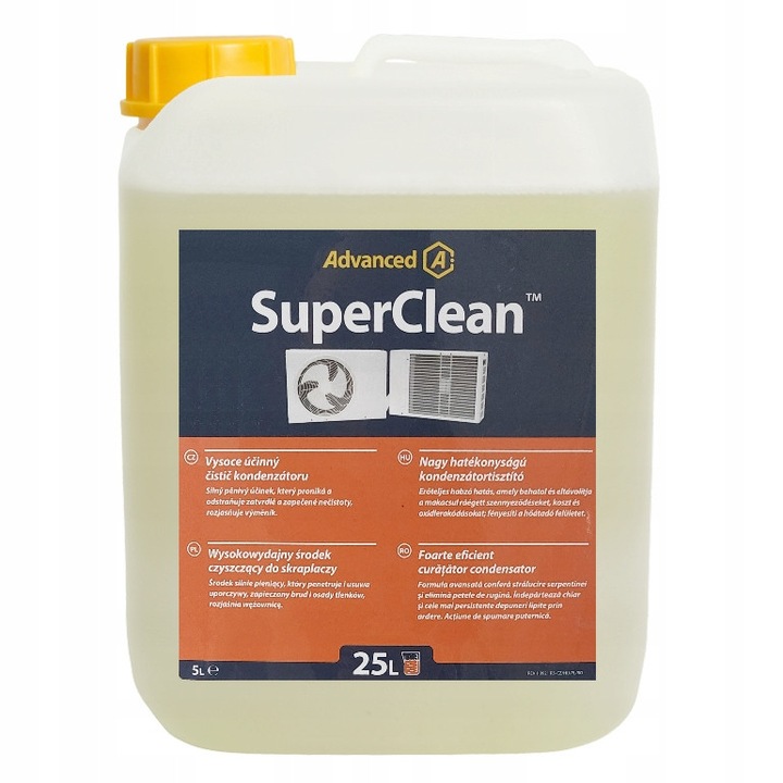 Koncentrált tisztítószer kondenzátorokhoz SuperClean Advanced Aspen Pumps, 5L
