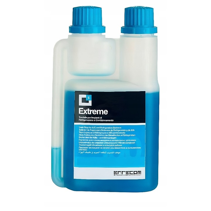 Tömítőanyag klímaberendezéshez, Errecom, 100ml, javítja az egyenetlenségeket, kompatibilis minden típusú hűtőközeggel