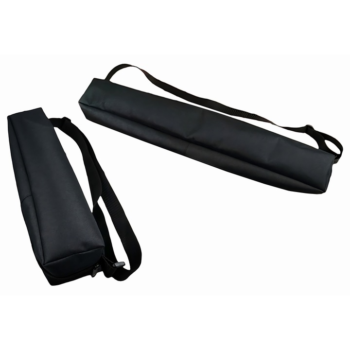 Összecsukható horgásztáska 112 cm Copechilla, vízálló, strapabíró, oldalsó cipzár, állítható öv, fekete, horgászoknak és otthoni használatra