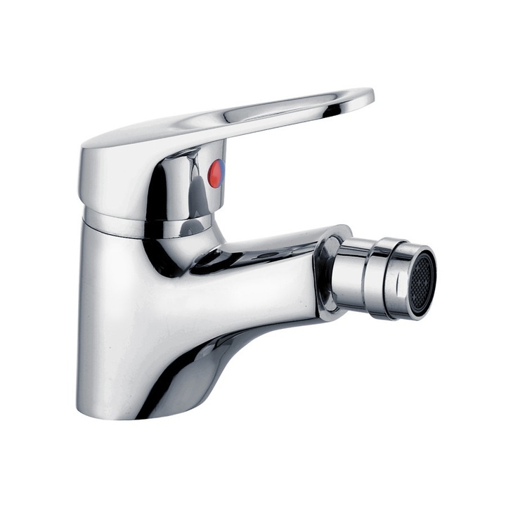 Bidetna bateriya Duro, hrom, edinichna, s aerator protiv varkovik, 10 bar, 90°C