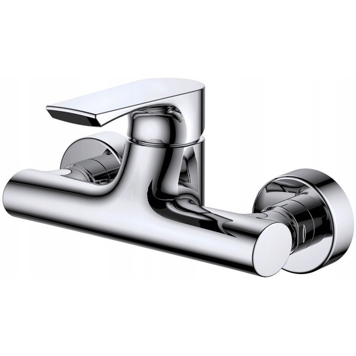 Zuhanycsaptelep, Sea-Horse, ART, króm, falra szerelhető, 35mm átmérő