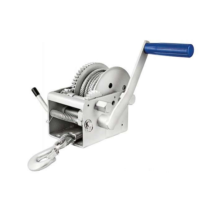 Winch manual, Husar Winch, 2500lbs, cablu de otel 7,5m, 5,5kg