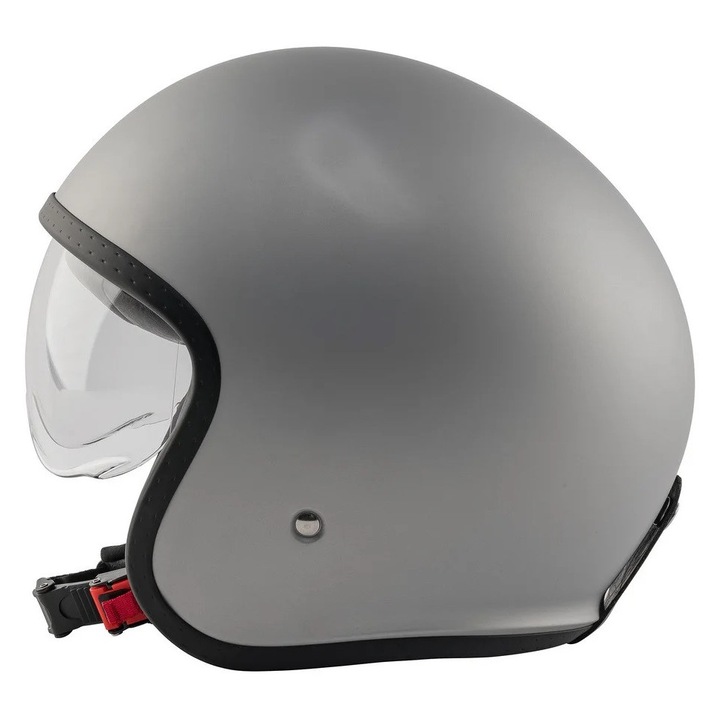 Casca moto jet cu viziera, rozmiar S, 55-56 cm, rezistenta la impact, antibacteriana, multicolor