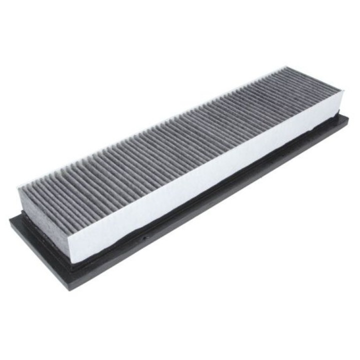 Filtru cabina Purro PUR-HC0156, 476x125x59mm, cu carbon activ, pentru tractoare Fendt si Deutz-Fahr