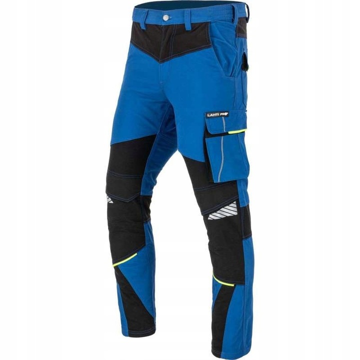 Pantaloni de lucru Lahti Pro, lungi, cu buzunare suplimentare, rezistenti la abraziune, respirabili, M
