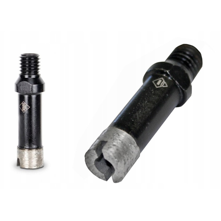 Set burghie diamantate Rubi 12mm, pentru gresie, granit, marmura, adancime maxima 36mm, viteza maxima 1200 obr/min