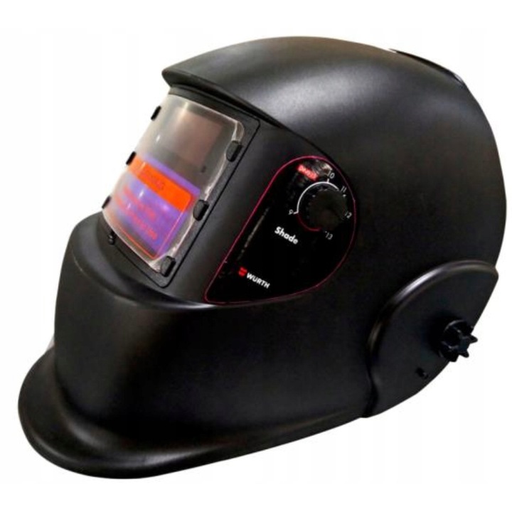 Masca de sudura automata Wurth VELDO, protectie 9-13, dimensiuni 110x90x9mm, culoare neagra