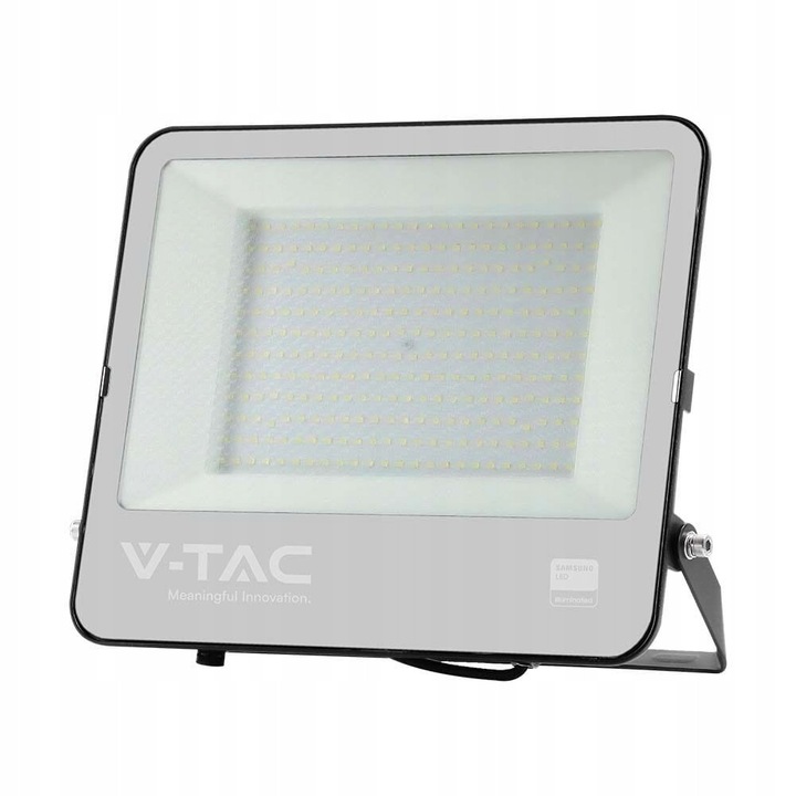 Proiector LED V-TAC 100W 11480lm 4000K IP65 Negru 253.5x40x242.5mm
