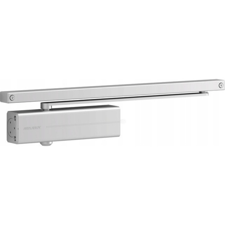 Amortizor Assa Abloy DC135, negru D9005, pentru usi interioare si exterioare, latime pana la 950mm, greutate pana la 60kg
