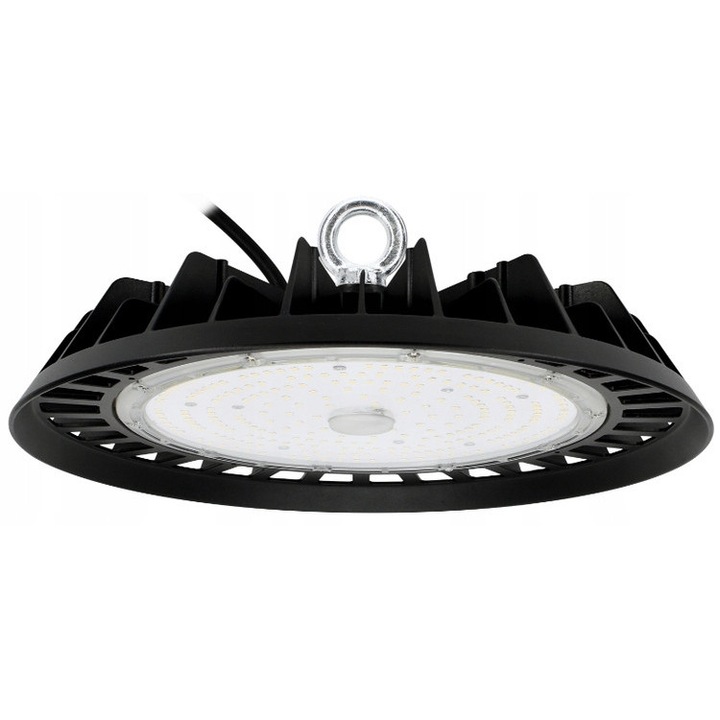 Bemko C85-HBV2-100-4K-120BL ipari függesztett lámpa, 100W, 14000 lm, 4000K, IP65, fekete, 1 db