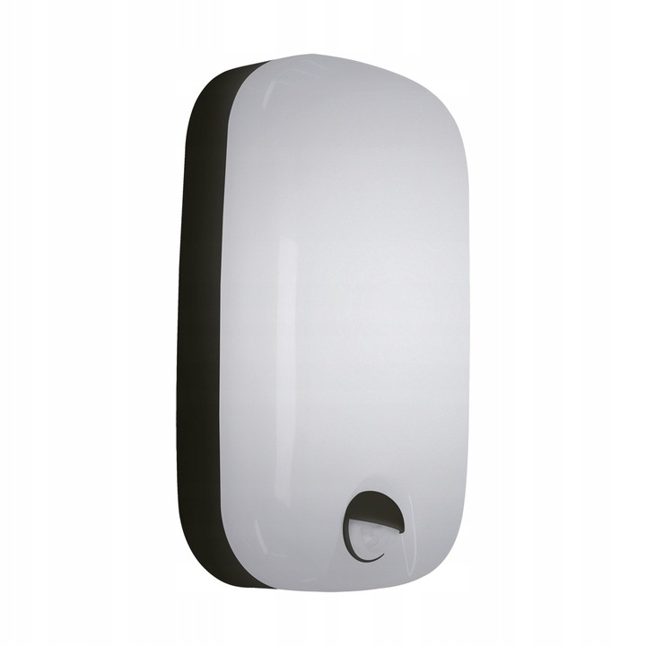 Аплик със сензор за движение ABEL LED 15W, IP54, 3000/4000/6500K, черен, 12x19,5x4,9см