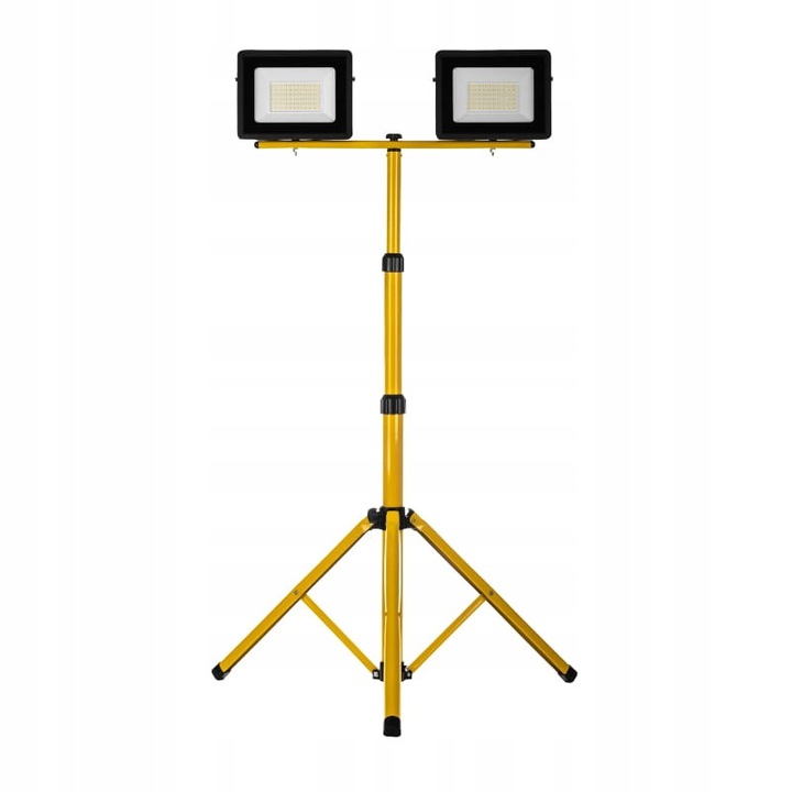 Schmith LED projektor 2x50W hideg fehér 155x55.5cm állvánnyal szett