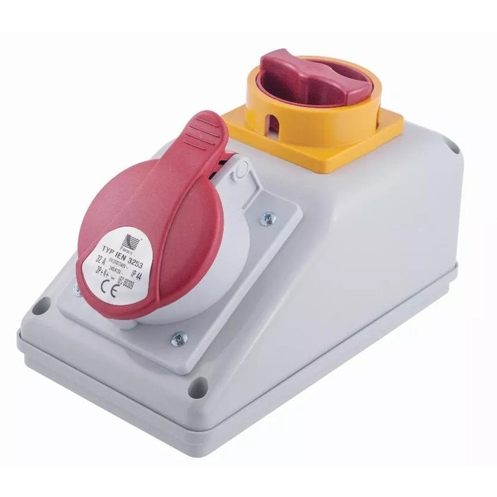 Tablouri electrice PAWBOL R-BOX KOMPAKT 1x16A/4P IP44, 230/400V, 40A, 115x210x126mm