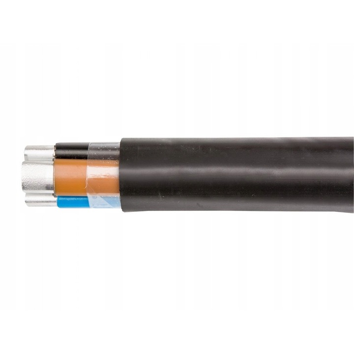 Cablu electric Telefonika YAKXS 4x240mm², 0,6/1kV, negru, 1m