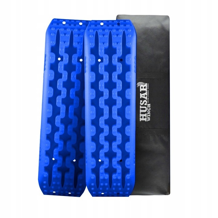 Пясъчни трапове Husar Winch 10t, комплект с чанта, 106,5x6x30,5cm, син цвят