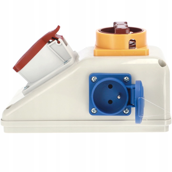 Разпределително табло R-BOX KOMPAKT 16A/4P 1x230V прекъсвач 0/1 - B.164/1/01