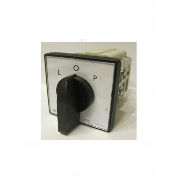 Bütykös kapcsoló panelre, íves lemezzel 40A L-0-P 8651-200 Tarel