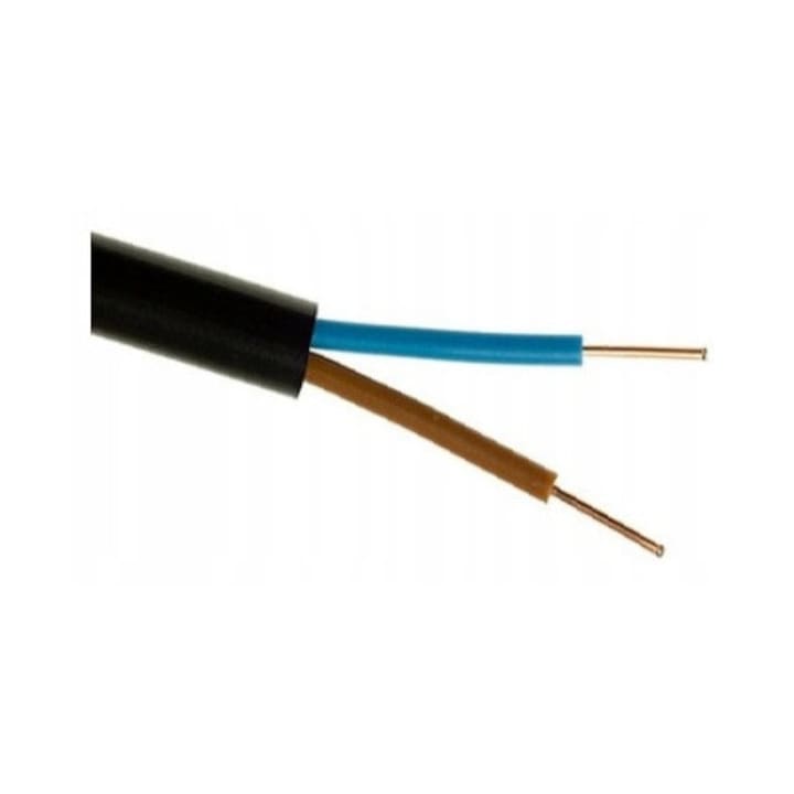 Cablu subteran de alimentare energetic rotund YKY 2x1,5 0,6/1kV 50 m