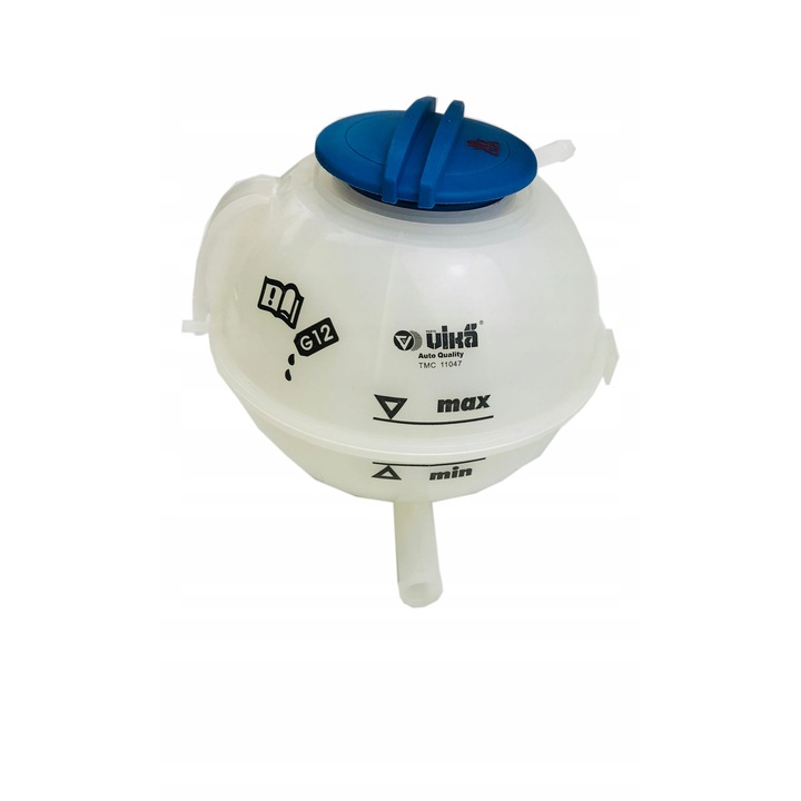 Rezervor lichid racire + capac Vika pentru SKODA, Volkswagen, Audi, SEAT, 2 pini, plastic