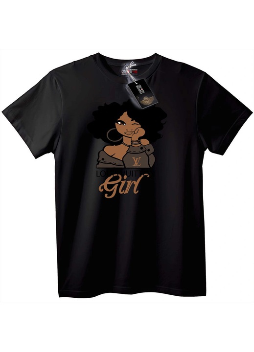 Tricou LV Fată, Negru