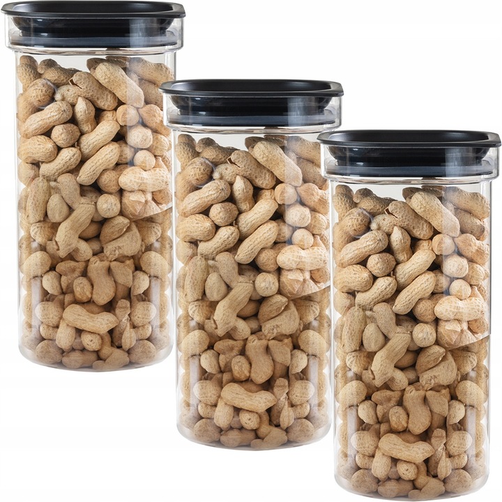 Set cutii alimentare Plast Team, organizator pentru paste, 3x 2,5L