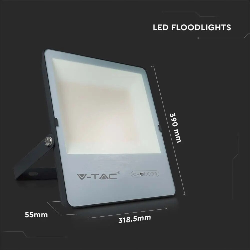 Proiector Led Vtac Proiector LED, V-TAC 150W, 23600lm, IP65, 4000K, 390x318,5x55mm - eMAG.ro