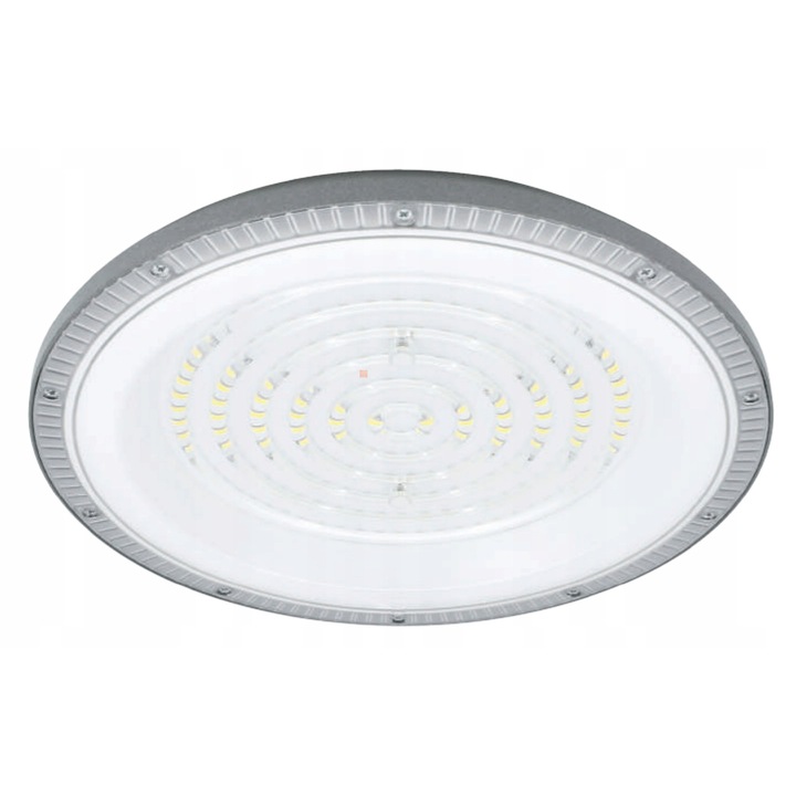 Ipari LED lámpa, Bemko, 200W 4000K IP65, 20000LM, szürke, rögzítőkonzollal