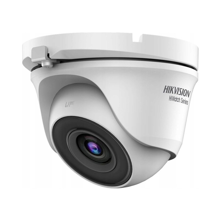 Камера за наблюдение Hikvision HWT-T120-M 4в1, Full HD 2 MP, обектив 2.8 мм, IR 20 м, IP66, Бяла