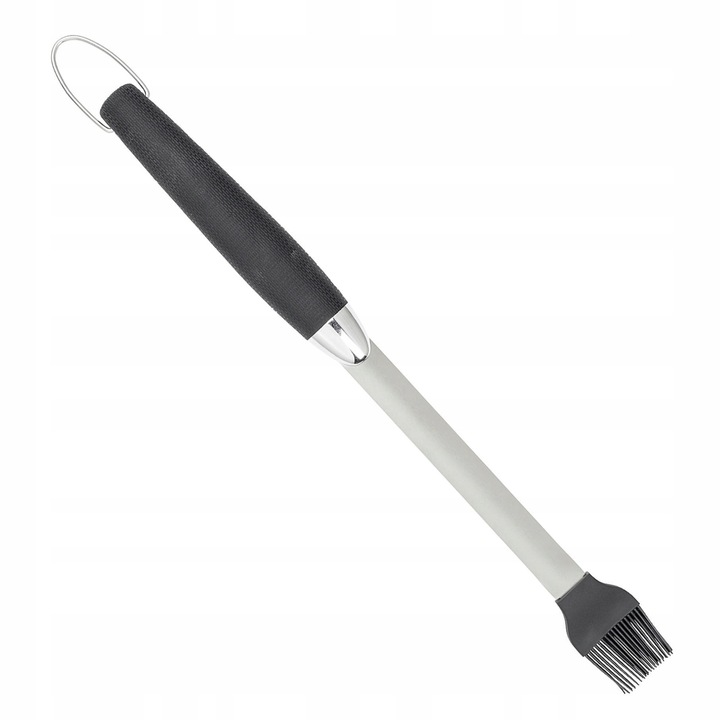 Szilikon ecset pácoláshoz és grillezéshez, Maximex, hőálló, 43cm, szürke