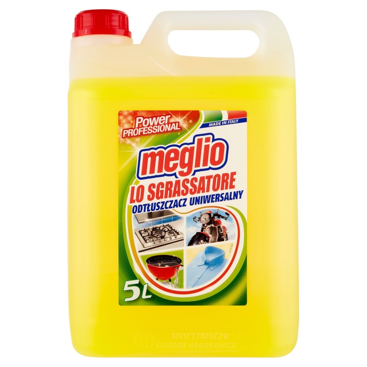 Meglio univerzális zsíroldó 5L, citrom illattal