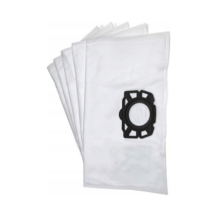 Set 15 saci de aspirator Exim, tip 2.863-006.0, microfibra, 42x54cm, pentru Karcher WD4, WD5, WD6, MV4, MV5, MV6