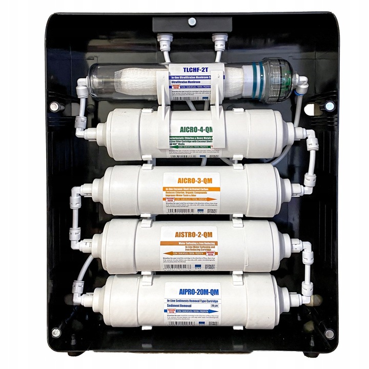 Set de 4 cartuse filtrare apa, ACR, GAC, 1/4" QM