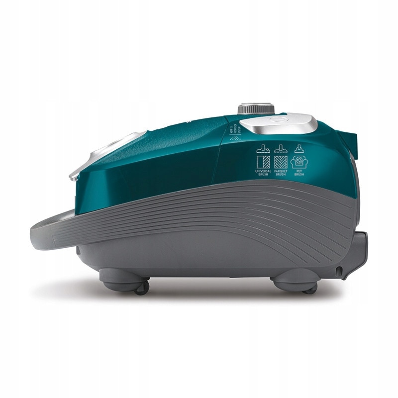 Aspirator Zelmer ZVC703 Tomek, 800W, verde, cu automatizare si roti din cauciuc