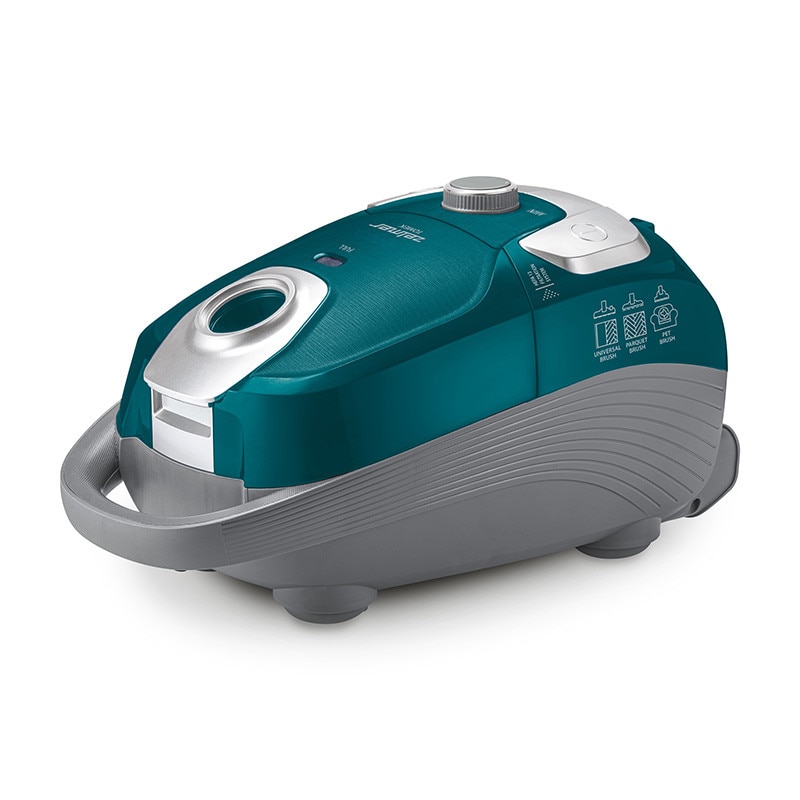 Aspirator Zelmer ZVC703 Tomek, 800W, verde, cu automatizare si roti din cauciuc