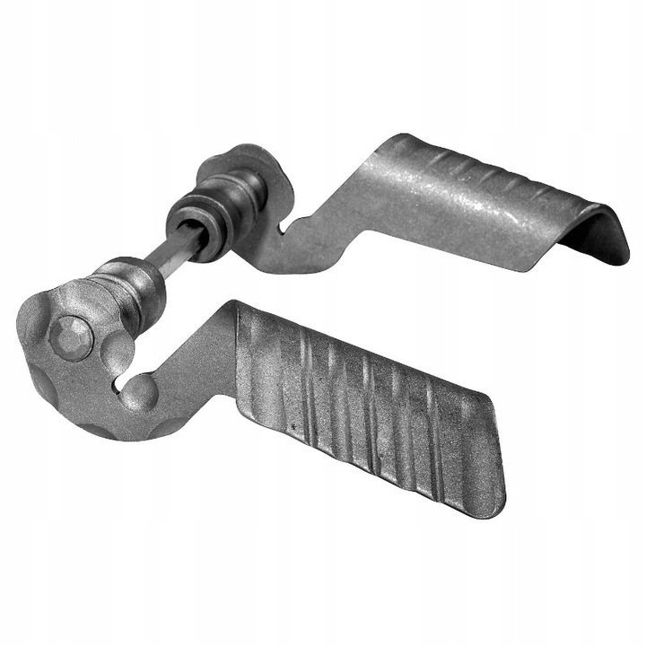Mâner ușă PSG, H140xL95 mm, oțel, design decorativ