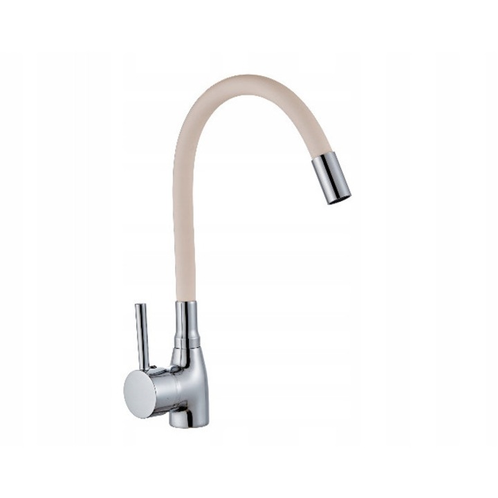 Liveno LAVO mosogató csaptelep, fényes króm, flexibilis kifolyó, 35mm